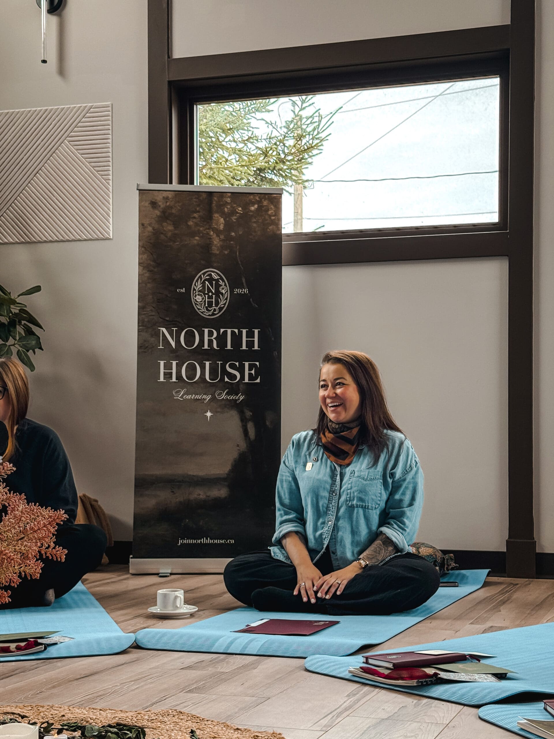 Melissa Doucet at the North House Society Gathering